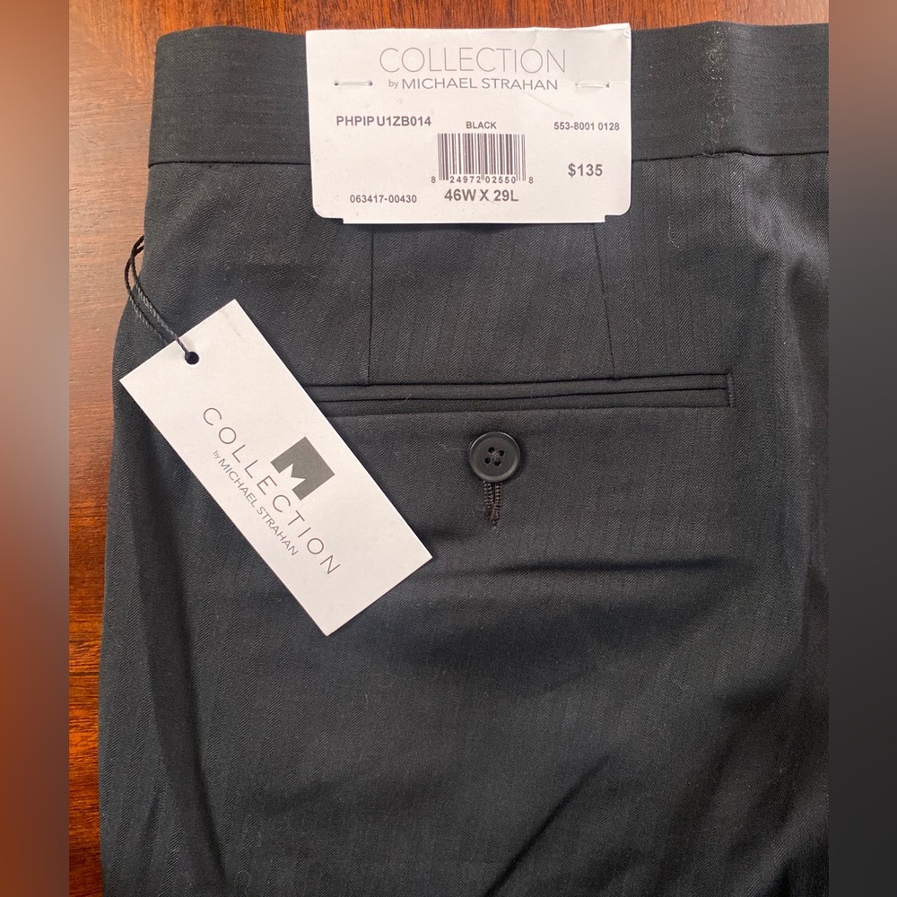 Collection By Michael Strahan Black Pants 46W X 29L 52Wx29L, 50Wx29L. #8
